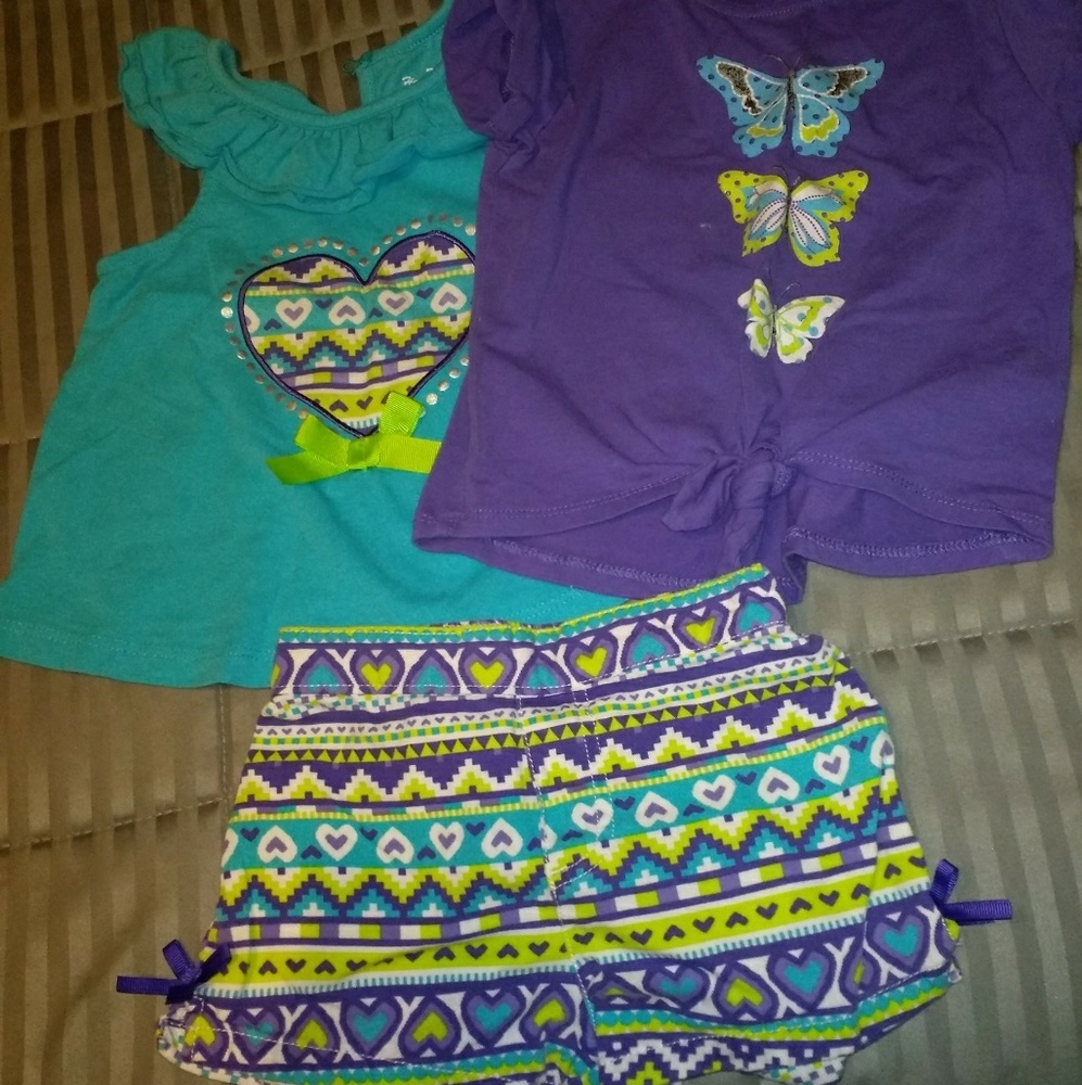 Girls summer set